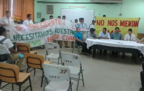 Continúa paro indefinido por incumplimiento del Meduca