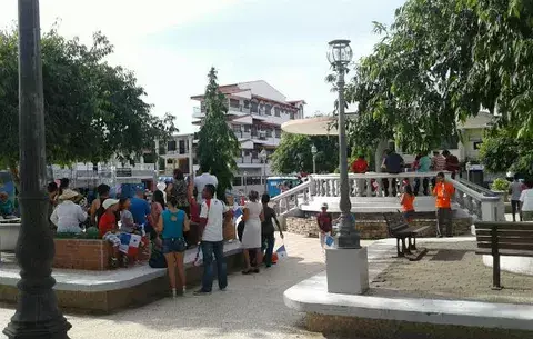 Poca afluencia en parque Porras de Las Tablas 