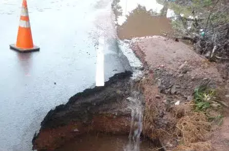 Ruptura de tuberías causa problemas con suministro de agua en Panamá Oeste