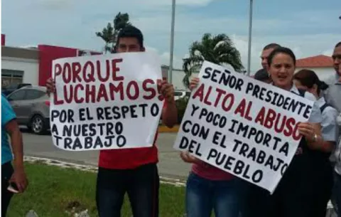 Colaboradores del Super 99 de Penonomé exigen que cese persecución 