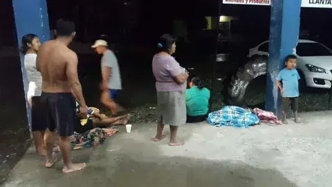 Quebrada en Changuinola se sale de su cauce y deja 40 evacuados