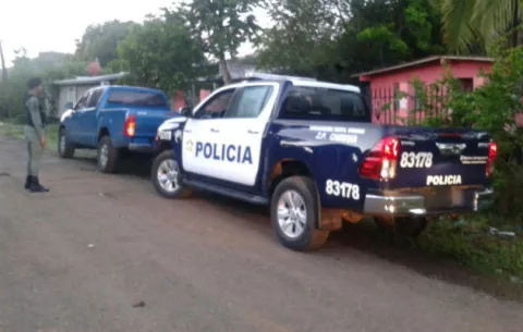 Decomisan rifle en allanamiento en Bugaba.