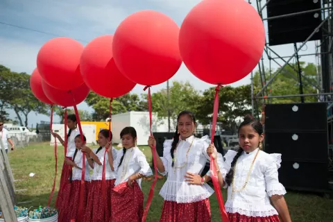 Preparados para la Feria de Coclé en El Chirú de Antón