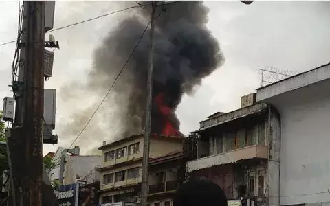 Confirman el fallecimiento de una persona en incendio de la Pensión Rosita