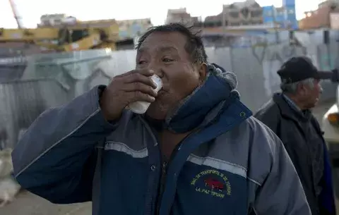 La leche de burra guarda un secreto en Bolivia 
