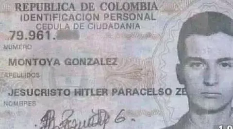 Estos son los nombres más ridículos del mundo