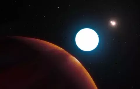 Descubren un sorprendente planeta con tres soles