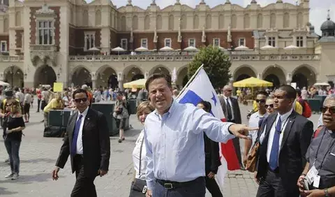 Un escolta del presidente Varela es detenido en Polonia