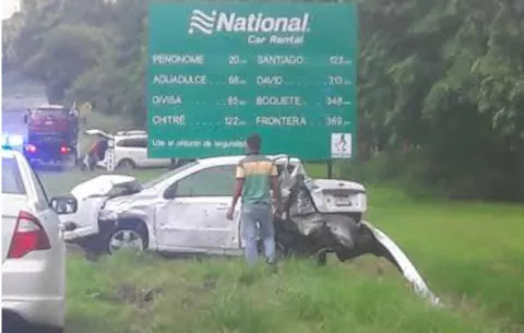 Colisión múltiple deja tres heridos en Hato Viejo de Antón 