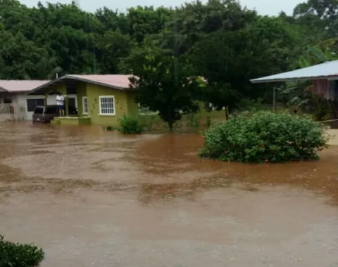 Fuertes lluvias dejan afectaciones en Chiriquí