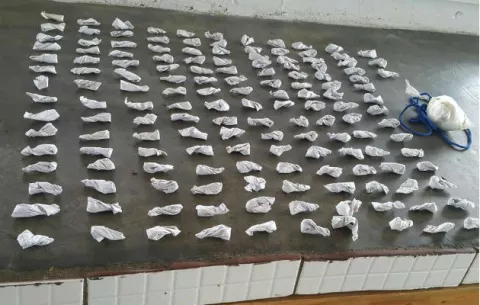Decomisan droga dentro de la cárcel pública de David