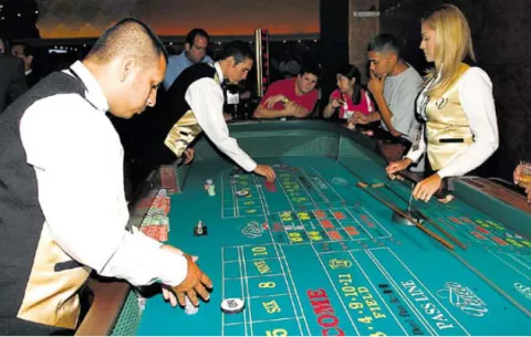 Gambling industry continues in the red