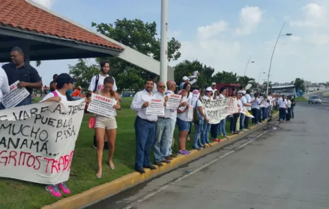 Chiricanos piden empleo y  un plan de inversión para el distrito del Barú