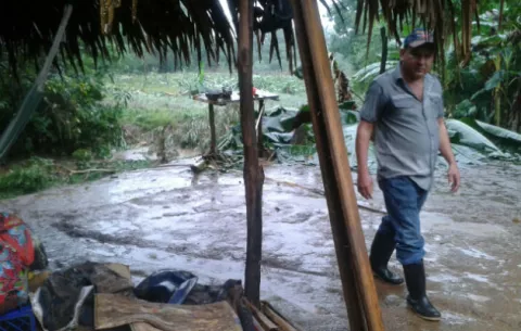 Inundaciones dejan afectaciones en Mariato