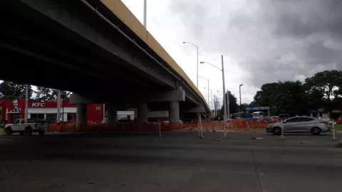 Siguen paralizados trabajos en puente vehicular de David