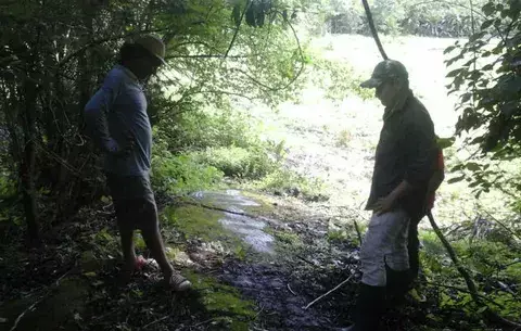 Singular descubrimiento en Veraguas; se trata de un enorme petroglifo