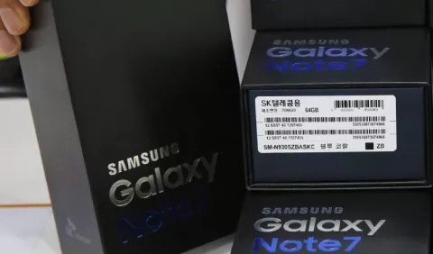 Samsung entrega los nuevos Note 7
