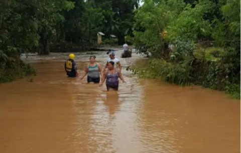 Más de 70 viviendas afectadas por inundaciones en Chiriquí