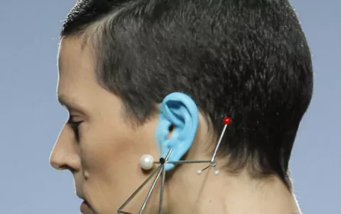 Orejas maquilladas, ¿nueva tendencia a la vista?