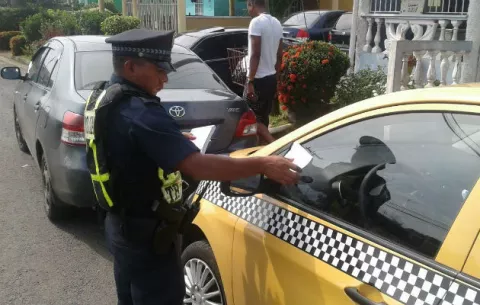 Operativo anti piratas en Arraiján