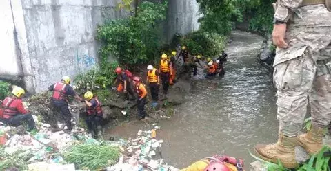 Sigue búsqueda de menor arrastrado por corriente en Fátima