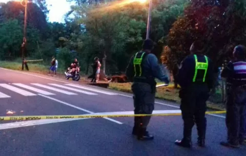 Aparatoso accidente por alta velocidad en Boquete 
