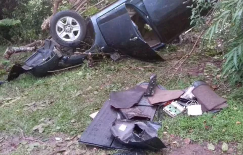 Cuatro heridos en accidente en Los Boquerones de Santiago