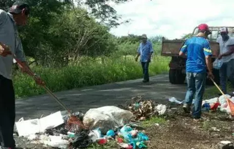 Identifican a chitreanos que botaron basura en  Santa Ana de Los Santos