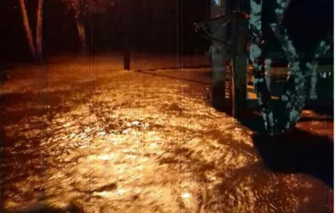 Al menos seis viviendas afectadas por fuertes aguaceros en David