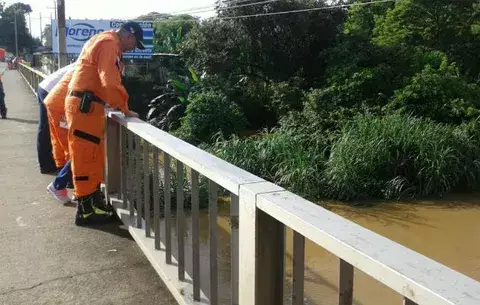 Donderis confirma que baja nivel de las aguas en río La Villa