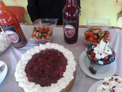 Postres de fresa, atracción gastronómica en Boquete