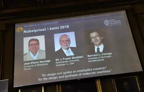 Creadores de máquinas más pequeñas del mundo ganan Nobel de Química