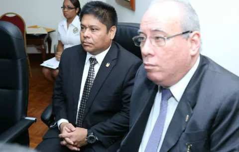 Estamentos de seguridad se reúnen con magistrados de la Corte