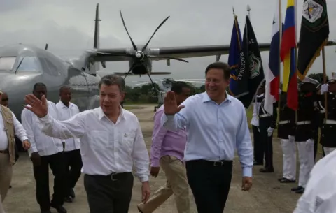 Cooperación con Panamá para aprobar acuerdo de Paz en Colombia, Santos