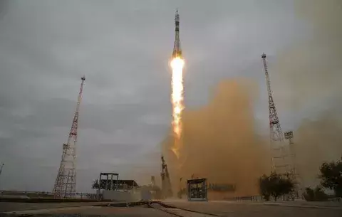 La nave tripulada rusa Soyuz MS-02 despega rumbo a la EEI