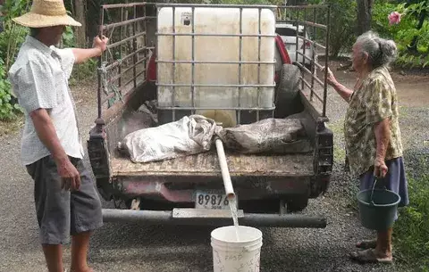 En el Bijao de Macaracas se quedan sin agua por culpa de ladrones
