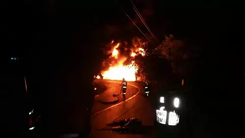 Mueren padre e hijo por explosión de cisterna en Chiriquí Grande