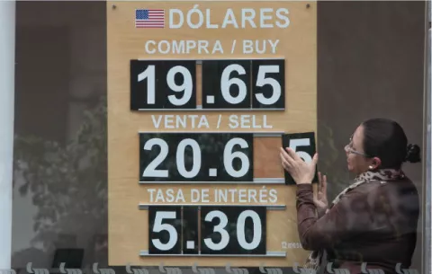 Bolsa de México pierde el 1.46 % al inicio de la sesión, tras triunfo de Trump