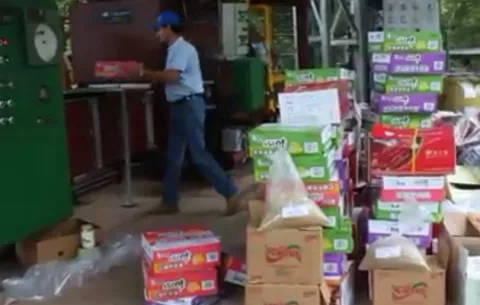 Aupsa destruyen 1,500 kilos de alimentos sin registro sanitario