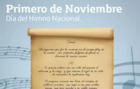 ¡Imperdonable! Inac se equivoca; hoy no se celebra día del Himno Nacional