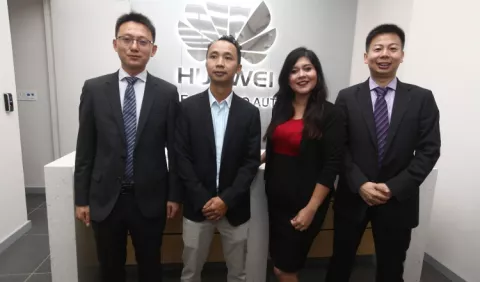 Apertura de la primera tienda Huawei en Panamá