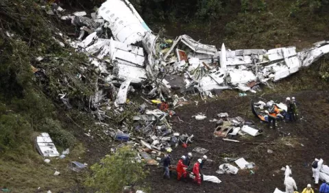 Avión se estrelló por falta de combustible