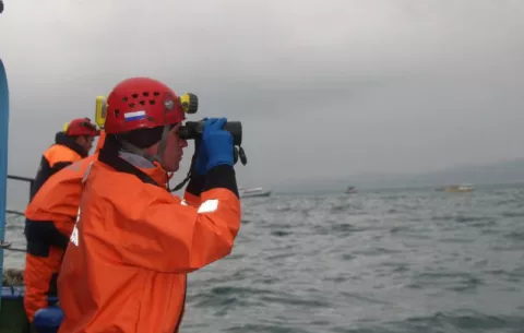 Avión militar ruso se estrella en el mar Negro