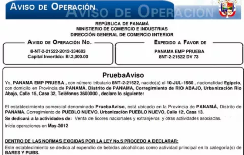 Pago de Aviso de Operaciones se podrá hacer con  tarjetas de crédito