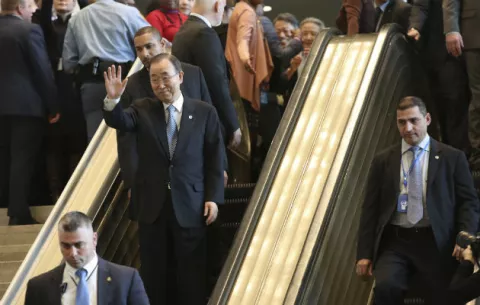 Al despedirse de la ONU, Ban Ki-moon afirma que nunca dejó de soñar 
