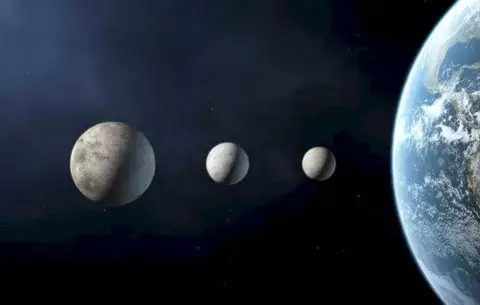 Detectan agua helada en las regiones oscuras del planeta Ceres