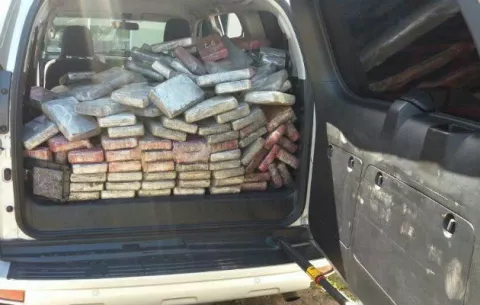 Decomisan unos 300 paquetes de cocaína en Antón 