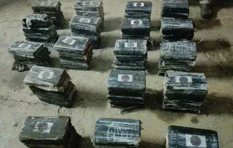 Decomisan 354 paquetes de droga en Los Santos