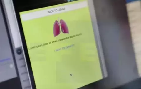 Crea app para donación de órganos
