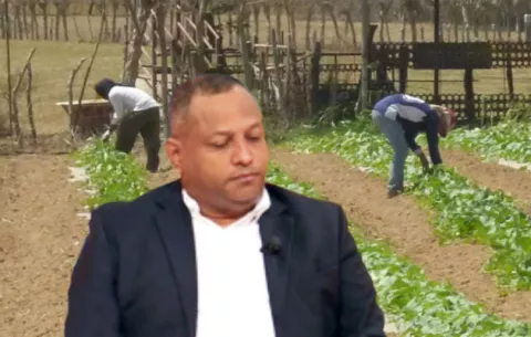 Diputado Pineda se disculpa con productores tras incidente
